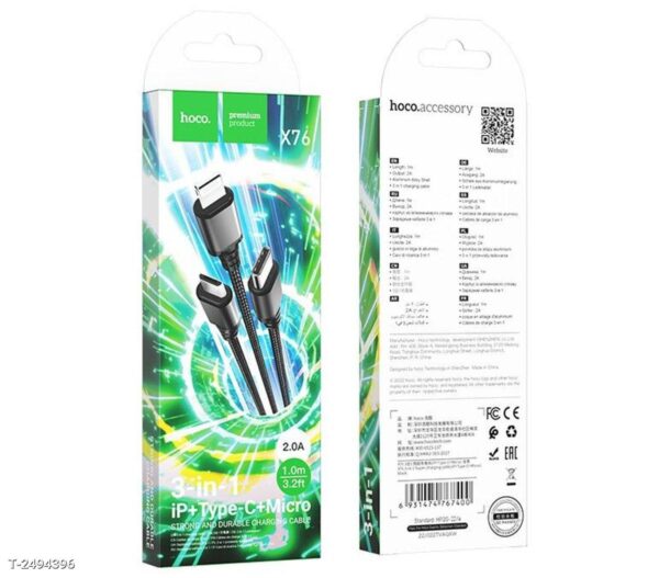 Cáp sạc Hoco X76 - Hình ảnh 4