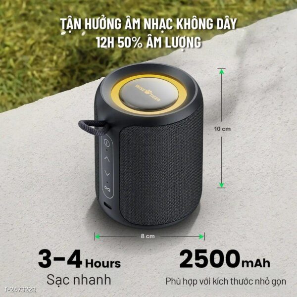 Loa Bluetooth Wise Tiger P1S-BLACK nhỏ gọn giá rẻ
