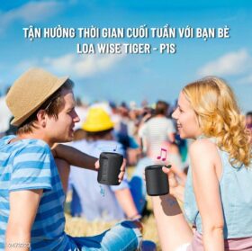 Loa Bluetooth Wise Tiger Đen - P1S-BLACK-2